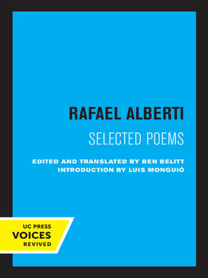 cover image of Rafael Alberti